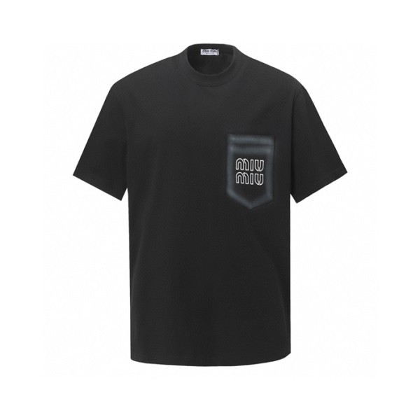 ❤미우미우 남성 라운드 반팔 티셔츠 - Miumiu Mens Round Tshirt - mic7563x