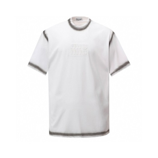 ❤미우미우 남성 라운드 반팔 티셔츠 - Miumiu Mens Round Tshirt - mic7564x