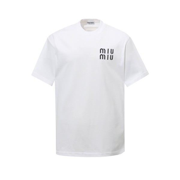 ❤미우미우 남성 라운드 반팔 티셔츠 - Miumiu Mens Round Tshirt - mic7569x