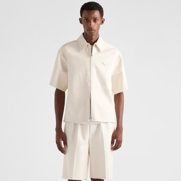 ❤프라다 남성 집업 반팔 셔츠 - Prada Mens Polo Shirts - prc7578x