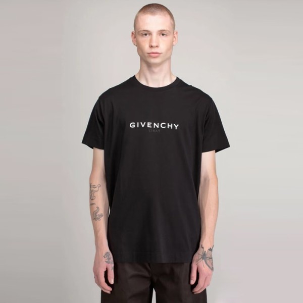 ❤지방시 남성 라운드 반팔티 - Givenchy Mens Round Tshirt - gic7593x