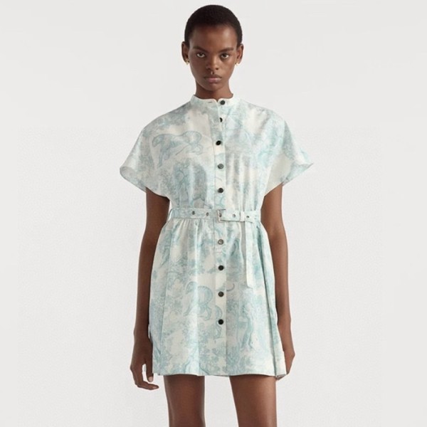 ❤디올 여성 디올리비에라 쇼트 셔츠 드레스 - Dior Womens Dioriviera Short Shirt Dress - dic7604x