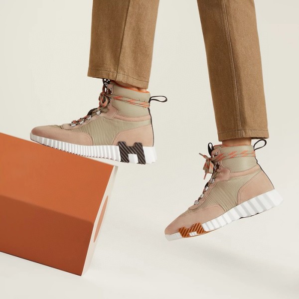 ❤에르메스 남/녀 클림브 하이탑 스니커즈 - Hermes Unisex Klimb High-top Sneakers - hes6291x