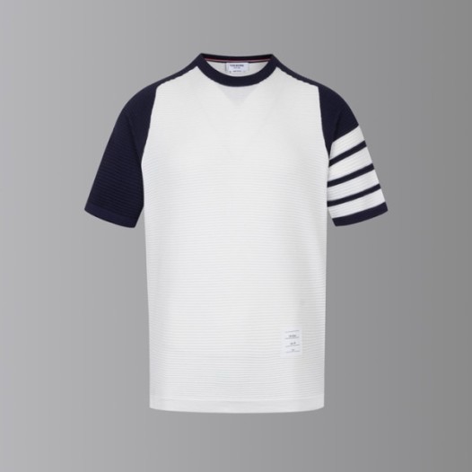 ❤톰브라운 남성 라운드 반팔티 - Thom Browne Mens Round Tshirts - thc7621x