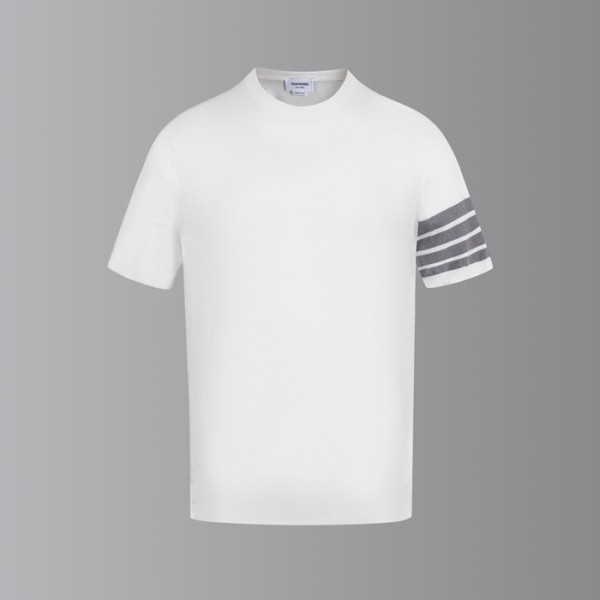 ❤톰브라운 남성 라운드 반팔티 - Thom Browne Mens Round Tshirts - thc7631x