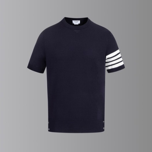 ❤톰브라운 남성 라운드 반팔티 - Thom Browne Mens Round Tshirts - thc7634x