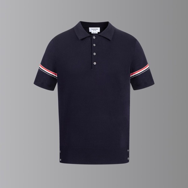 ❤톰브라운 남성 폴로 반팔티 - Thom Browne Mens Polo Tshirt - thc7637x