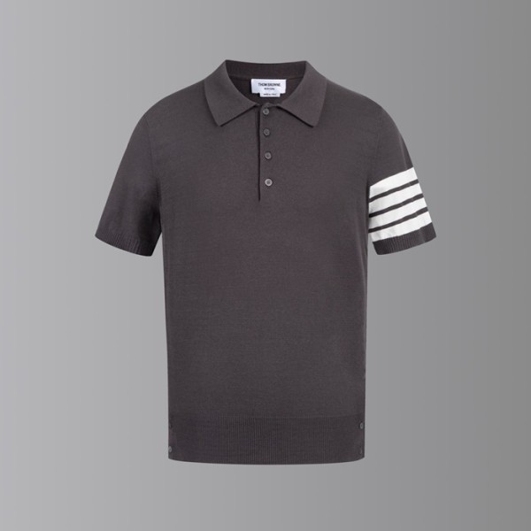 ❤톰브라운 남성 폴로 반팔티 - Thom Browne Mens Polo Tshirt - thc7643x