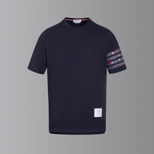 ❤톰브라운 남성 라운드 반팔티 - Thom Browne Mens Round Tshirts - thc7650x