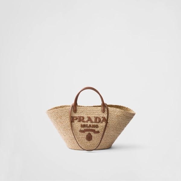 ❤프라다 여성 라지 라피아 가죽 쇼핑백 1BG479 - Prada Womens Large Raffia Leather Shopping Bag - prb7722x