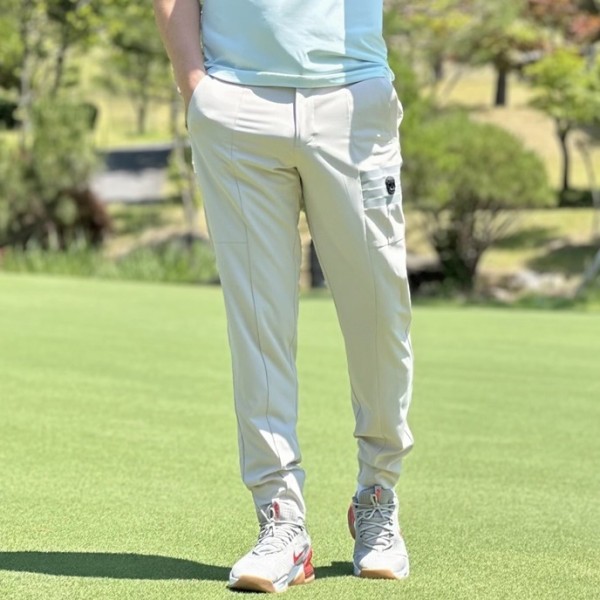 ❤[Amazing Cre] 어메이징크리 남성 슬림 테크 조거팬츠 - gol1746x