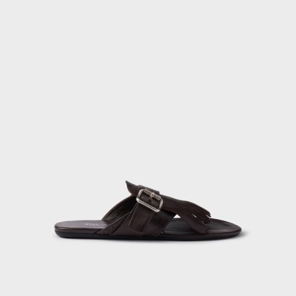 ❤프라다 여성 셔플 레더 통 샌들 - Prada Womens Shuffle Leather Thong Sandals - prs6311x