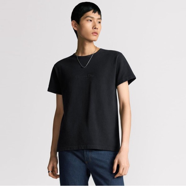 ❤디올 남성 라운드 반팔 티셔츠 - Dior Mens Round Tshirt - dic7733x