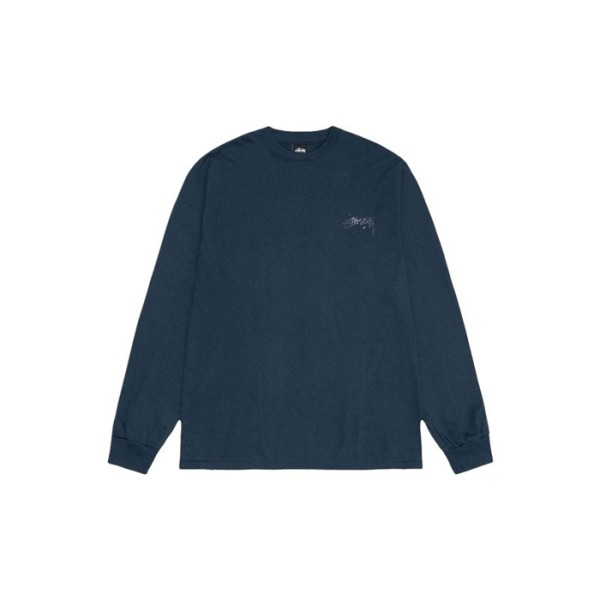 ❤스터시 남성 라운드 긴팔티 - Stussy Mens Round Tshirt - stc7741x