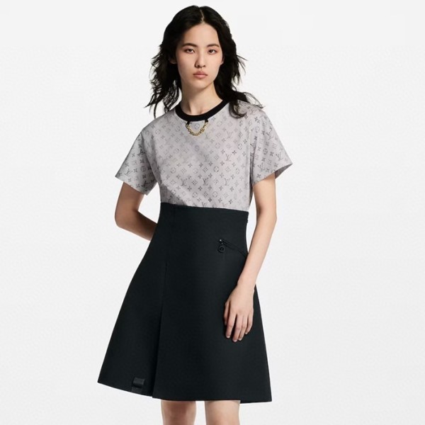 ❤루이비통 여성 워시드 모노그램 티셔츠 - Louis vuitton Womens Washed Monogram TShirt - lvc7744x