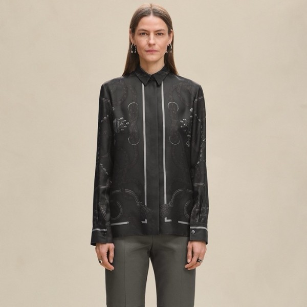 ❤에르메스 여성 Palefroi Remix 클래식 셔츠 - Hermes Womens Palefroi Remix Classic Shirts - prc7750x