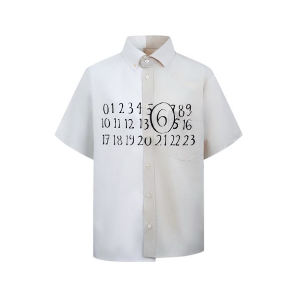 ❤메종 마르지엘라 남성 반팔 셔츠 - Maison margiela Mens Basic Shirt - mac7761x