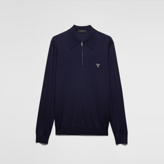 ❤프라다 남성 폴로 스웨터 - Prada Mens Polo Sweater - prc7763x