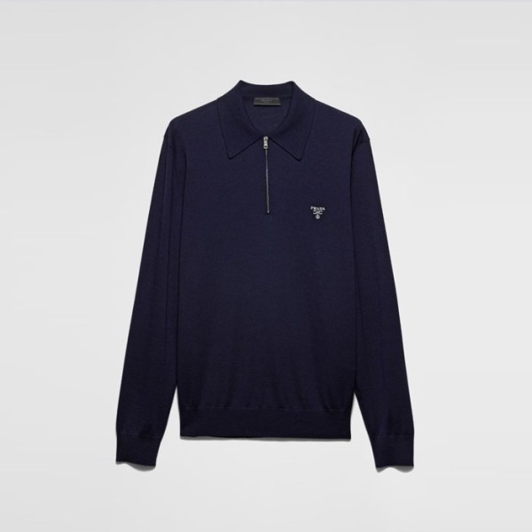 ❤프라다 남성 폴로 스웨터 - Prada Mens Polo Sweater - prc7763x