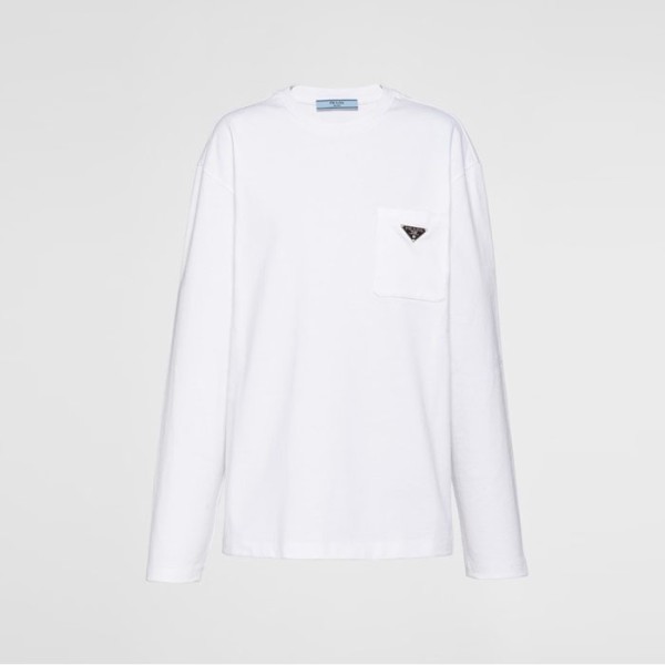 ❤프라다 남성 라운드 긴팔티 - Prada Mens Round Tshirt - prc7764x