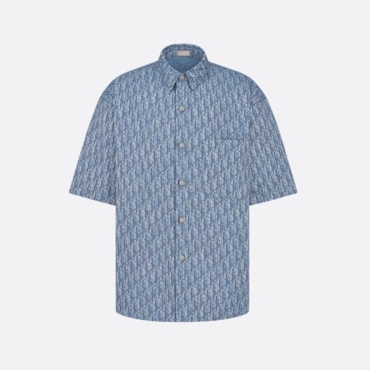 ❤디올 남성 오블리크 반팔 셔츠 - Dior Mens Oblique Shirts - dic7766x