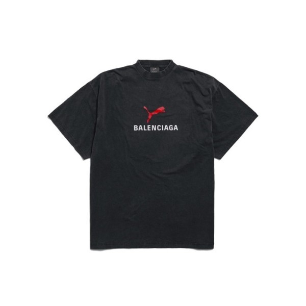 ❤발렌시아가 남성 라운드 반팔 티셔츠 - Balenciaga Mens Round Tshirt - bac7794x