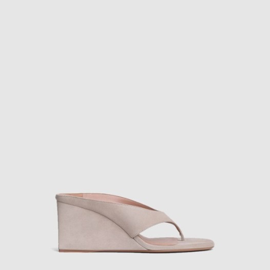 ❤알라이아 여성 Cube 통 뮬 - Alaia Womens Cube Thong Mule - als6347x