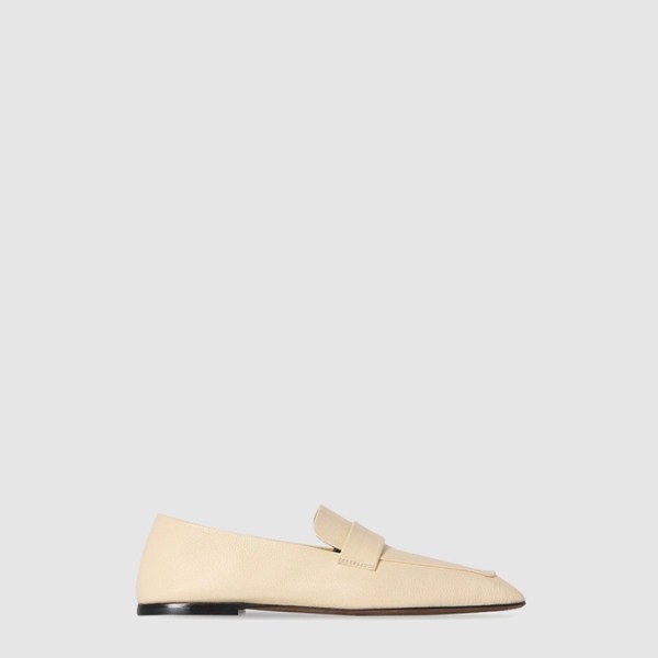 ❤더 로우 여성 Square 가죽 로퍼 - The Row Womens Square Leather Loafer - ths6398x