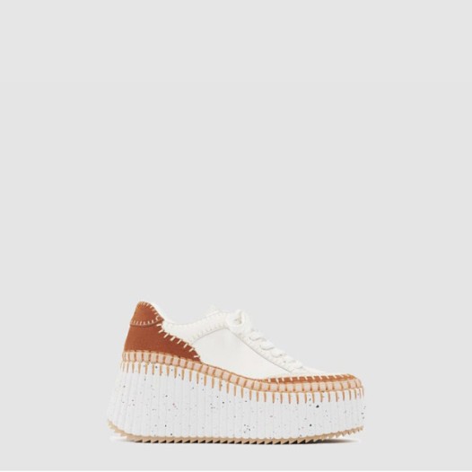 ❤끌로에 여성 Nama 스니커즈 - Chloe Womens Nama Sneaker - chs6404x