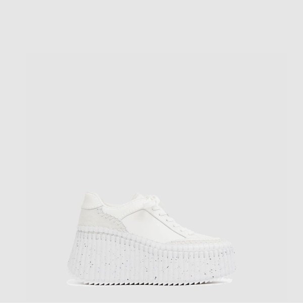 ❤끌로에 여성 Nama 스니커즈 - Chloe Womens Nama Sneaker - chs6414x