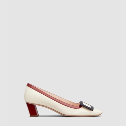 ❤로저비비에 여성 벨 비비에 메탈 버클 펌프스 - Roger Vivier Womens Belle Vivier Metal Buckle Pumps - ros6421x