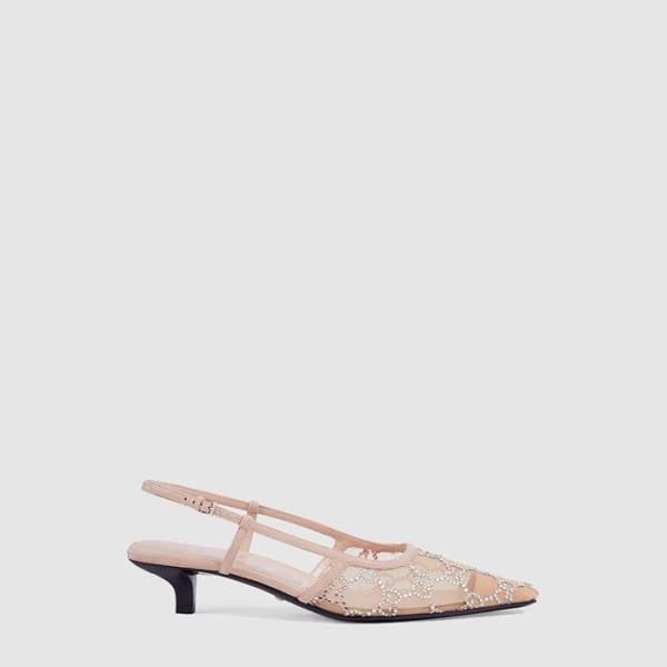 ❤구찌 여성 GG 크리스털 슬링백 펌프스 - Gucci Womens GG Crystal Slingback Pumps - gus6455x