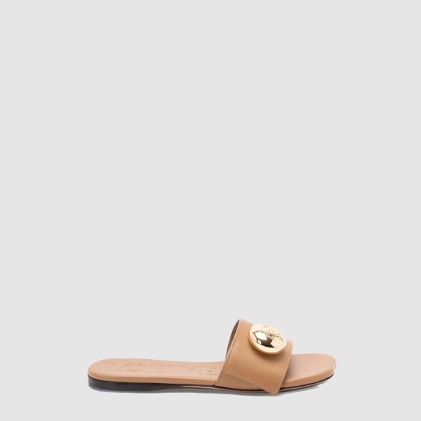 ❤로에베 여성 페블 가죽 샌들 - Loewe Womens Pebble Leather Sandals - los6510x