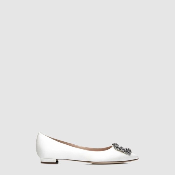 ❤마놀로 블라닉 여성 항기시 플랫 - Manolo Blahnik Womens Hangisi Flat Shoes - mas6532x