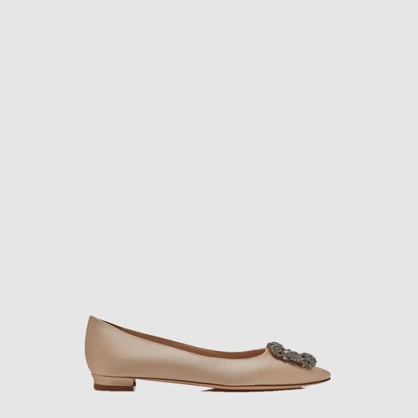 ❤마놀로 블라닉 여성 항기시 플랫 - Manolo Blahnik Womens Hangisi Flat Shoes - mas6533x