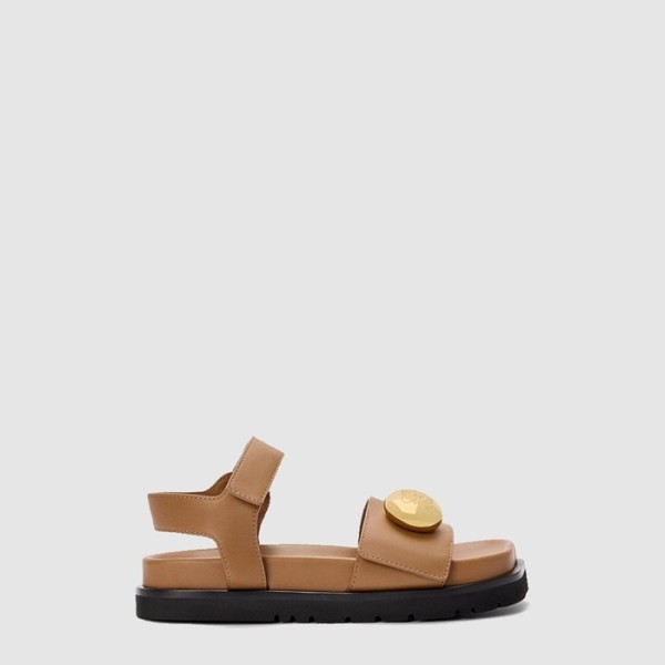 ❤로에베 여성 페블 퍼스벳 샌들 - Loewe Womens Pebble Pursebet Sandals - los6544x