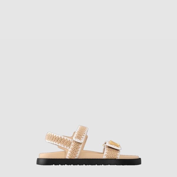 ❤루이비통 여성 선셋 플랫 컴포트 샌들 - Louis vuitton Womens Sunset Flat Comfort Sandals - lvs6553x
