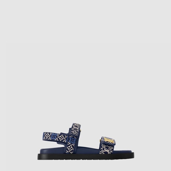 ❤루이비통 여성 선셋 플랫 컴포트 샌들 - Louis vuitton Womens Sunset Flat Comfort Sandals - lvs6554x