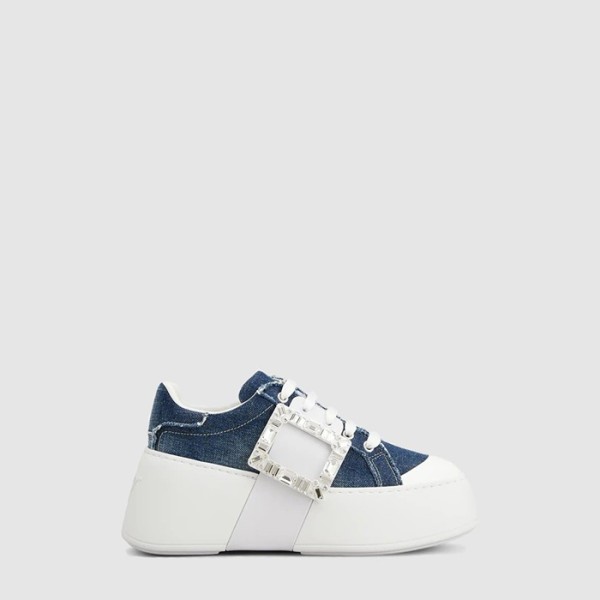 ❤로저비비에 여성 비브 스케이트 스니커즈 - Roger Vivier Womens Viv Skate Sneakers - ros6609x