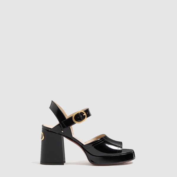 ❤발렌티노 여성 포셋 크러스트 레더 플랫폼 샌들 - Valentino Womens Fawcett Crust Leather Platform Sandals - vas6660x