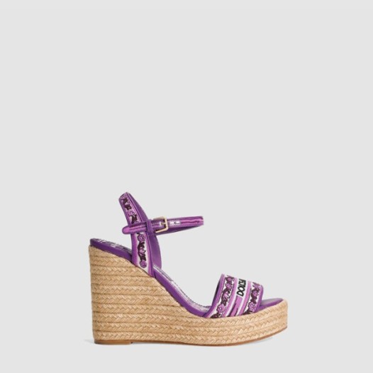 ❤디올 여성 마죠리카 자수가 들어간 웨지 샌들 - Dior Womens Majolica embroidery wedge sandals - dis6667x