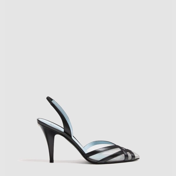 ❤발렌티노 여성 메시 슬링백 펌프스 - Valentino Womens Mesh Slingback Pumps - vas6695x
