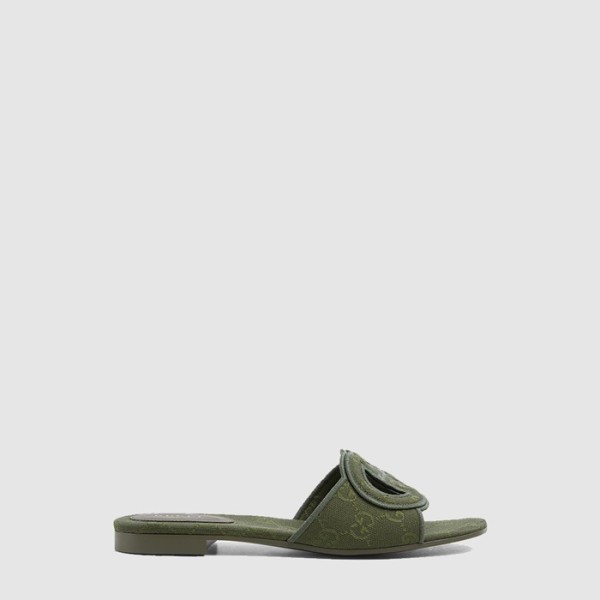 ❤구찌 여성 인터로킹 G 슬라이드 샌들 - Gucci Womens Interlocking G Slide Sandals - gus6698x