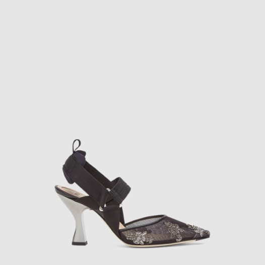 ❤펜디 여성 콜리브리 하이 힐 슬링백 - Fendi Womens Colibri High Heel Slingback - fes6746x
