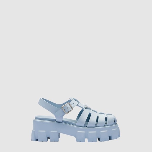 ❤프라다 여성 모놀리스 크로셰 케이지 샌들 - Prada Womens Monolis Crochet Cage Sandals - prs6749x