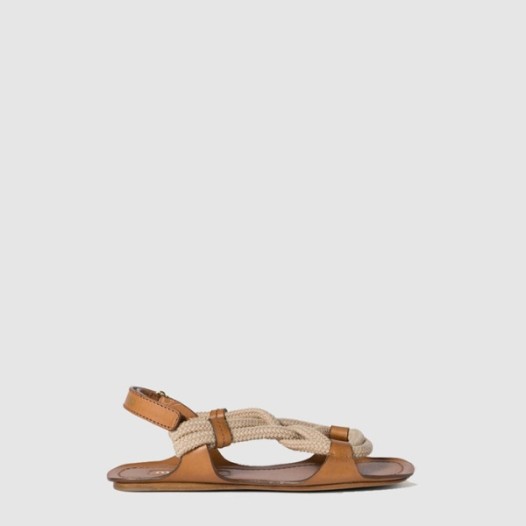 ❤미우미우 여성 플랫 코드 샌들 - Miumiu Womens Flat Code Sandals - mis6757x