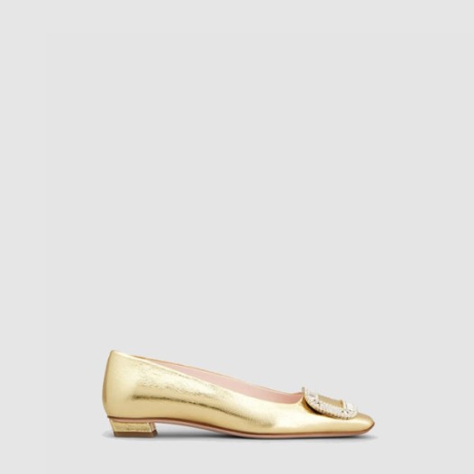 ❤로저비비에 여성 벨 비비에 발레리나 플랫 - Roger Vivier Womens Belle Vivier Ballerina Flat - ros6766x