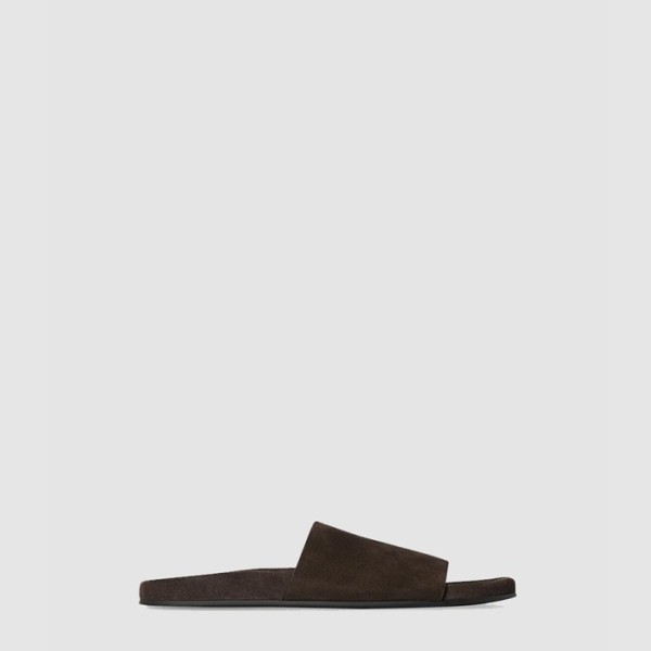 ❤더 로우 여성 스웨이드 슬라이드 - The Row Womens Suede Slide - ths6797x