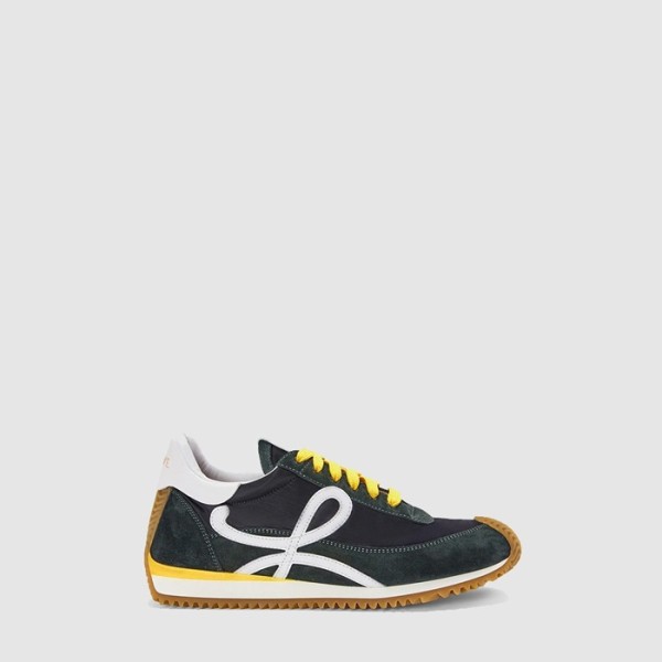 ❤로에베 남/녀 나일론과 스웨이드 소재의 스무스 용 스니커즈 - Loewe Unisex Nylon Suede Smooth Sneakers - los6802x