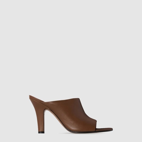 ❤더 로우 여성 Signum 가죽 뮬 - The Row Womens Signum Leather Mule - ths6827x